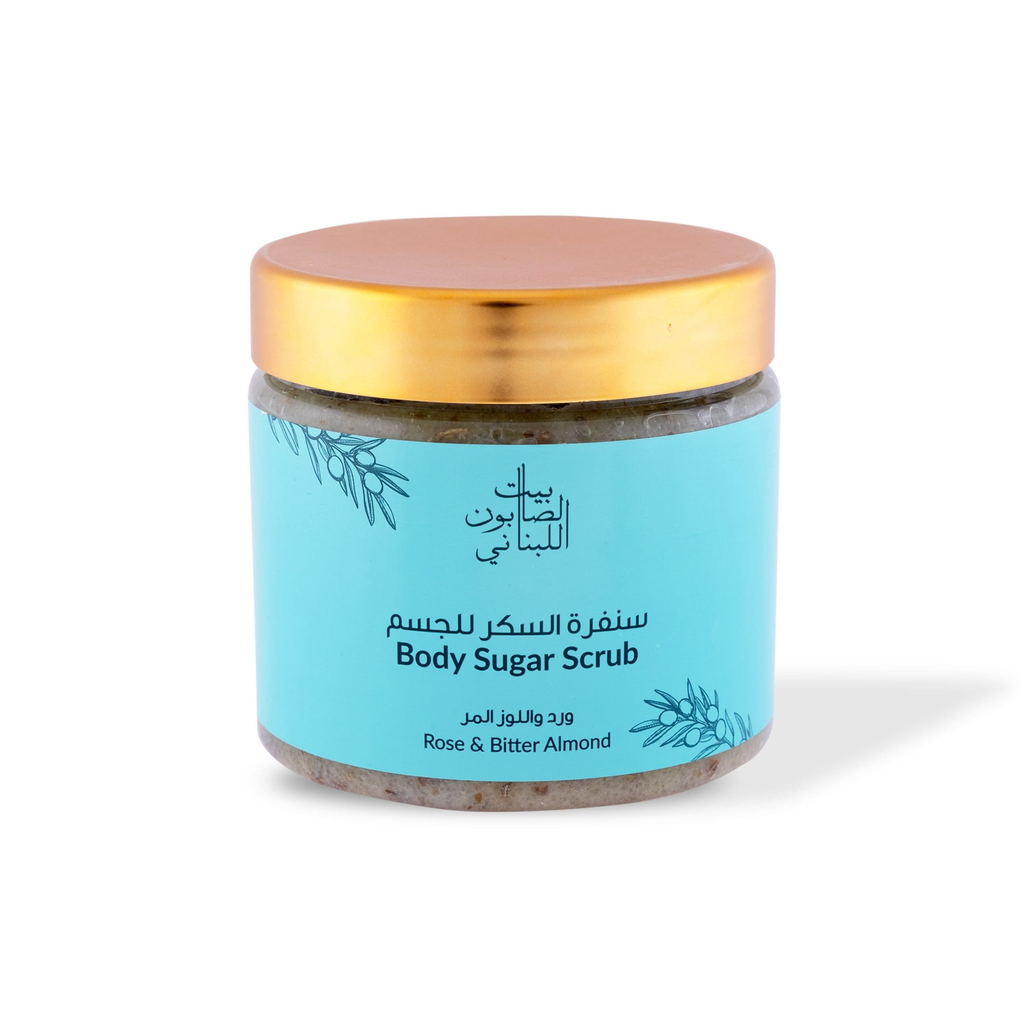 Rose & Bitter Almond Body Sugar Scrub 500g