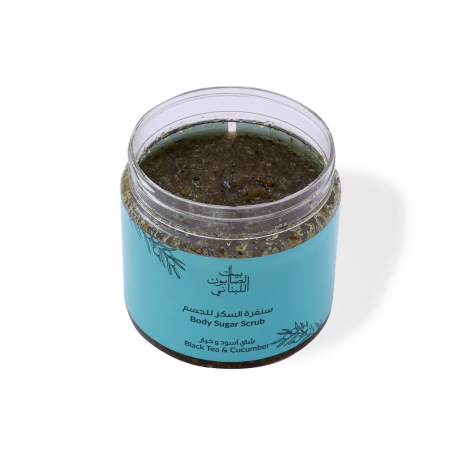 Alternative view of Black Tea & Cucumber Body Sugar Scrub 500g