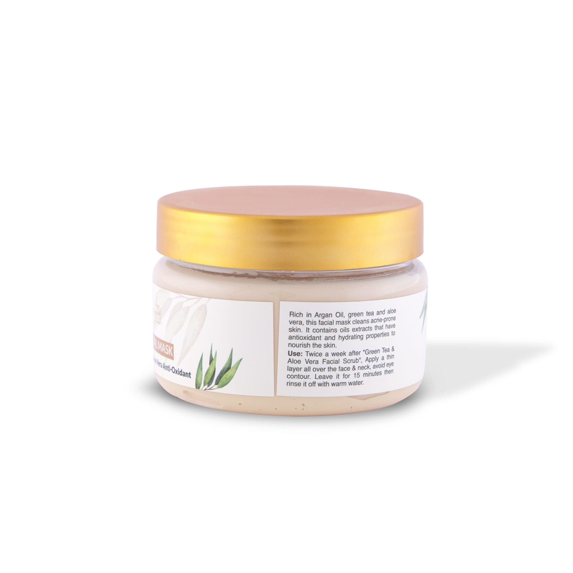 Green Tea & Aloe Vera Face Mask 300g - Image 3