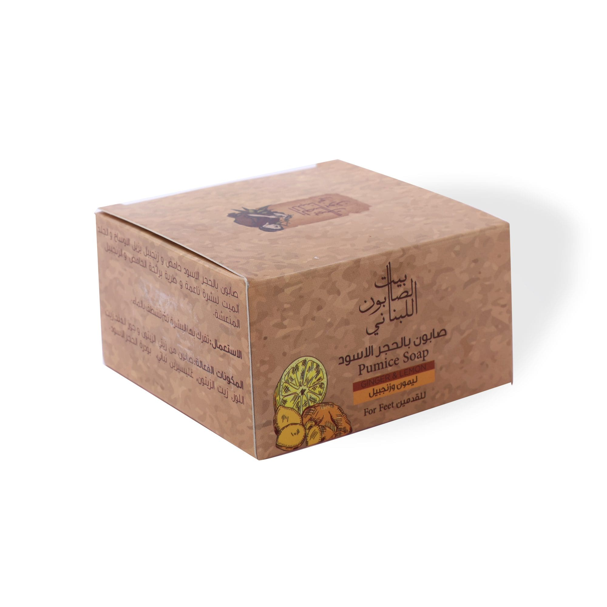 Ginger & Lemon Feet Care Kit - Image 4