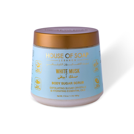 White Musk Body Sugar Scrub 500g