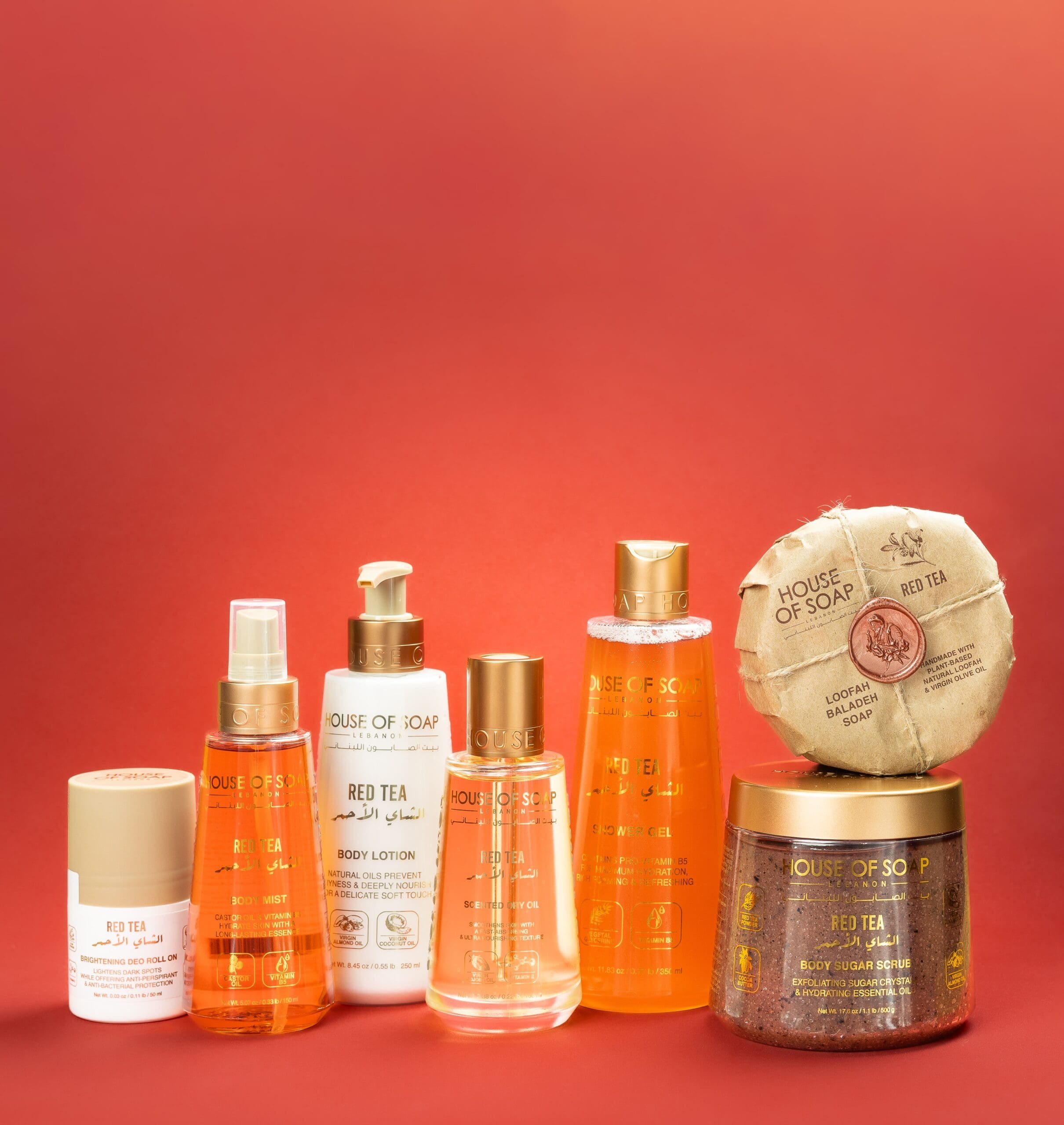 Red Tea Deodorant Roll-on 50ml - Image 3