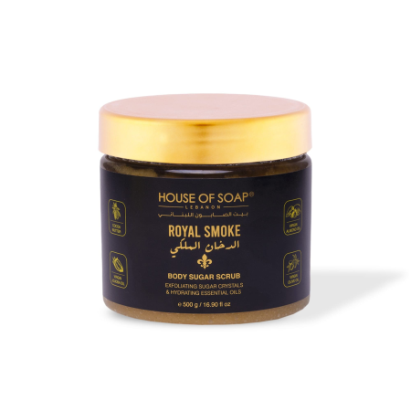 Royal Smoke Body Sugar Scrub 500g