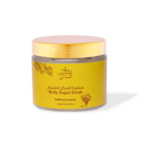 Saffron & Lemon Body Sugar Scrub 500g